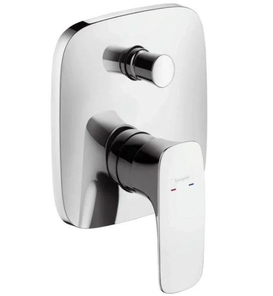 Смеситель для ванны Hansgrohe PuraVida хром 15445000 (детальная фотография)