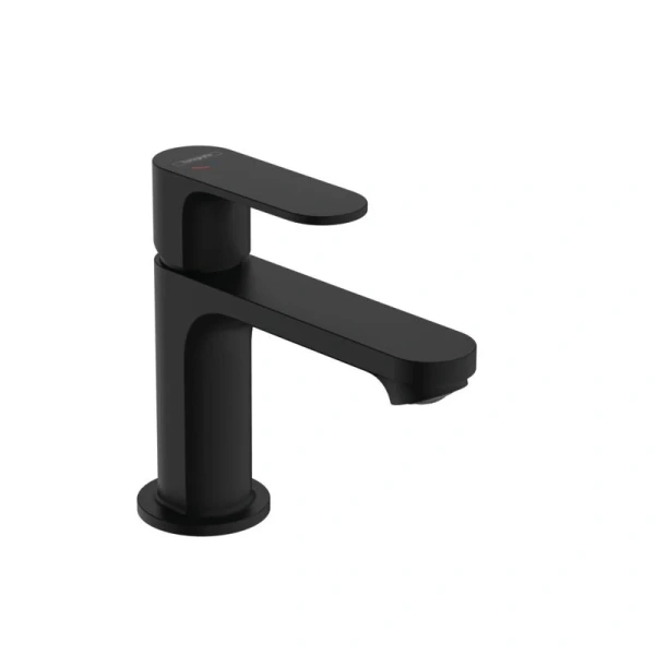 Смеситель для раковины Hansgrohe Rebris черный матовый 72513670 (детальная фотография)