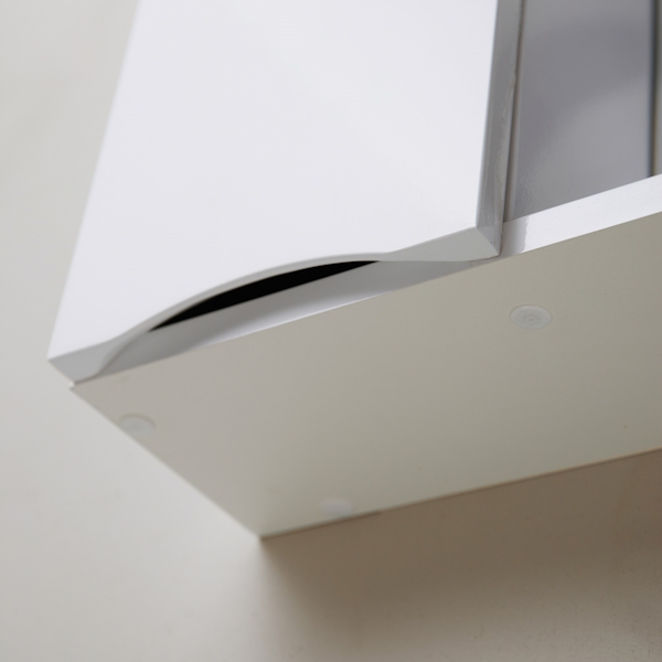 Зеркальный шкаф с подсветкой BelBagno Marino 60 см левосторонний MARINO-SPC-600/750-1A-BL-P-L (детальная фотография), с кнопкой