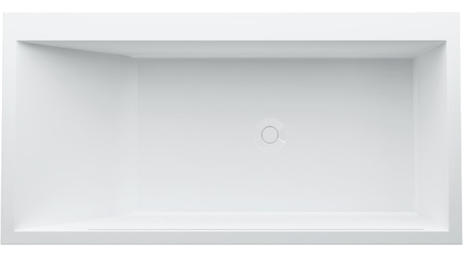 Ванна из материала Sentec Laufen Kartell 170х86 см с подсветкой перелива 2.2433.6.000.616.1 (детальная фотография)