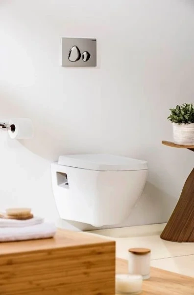 Унитаз подвесной Creavit Tetra белый TP326-11CB00E-0000 (детальная фотография), современные, hi-tech, прямоугольные