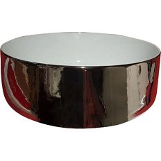 Раковина Artceram Cognac 42 см белая/platino