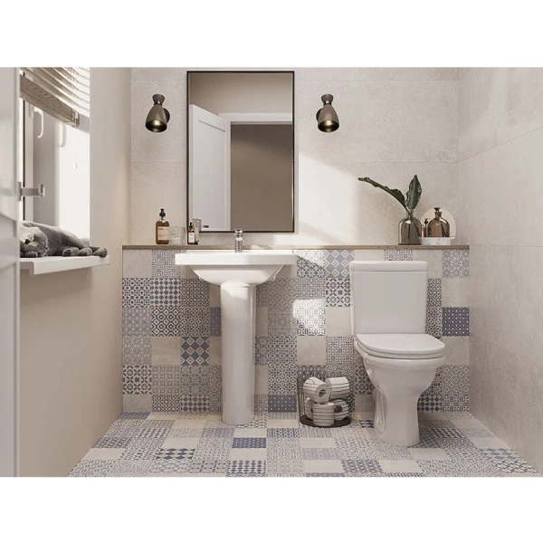 Раковина Santeri Визит 55 см с переливом 1.3115.3.S00.11B.0 (детальная фотография), подвесные, на пьедестал, пристенные