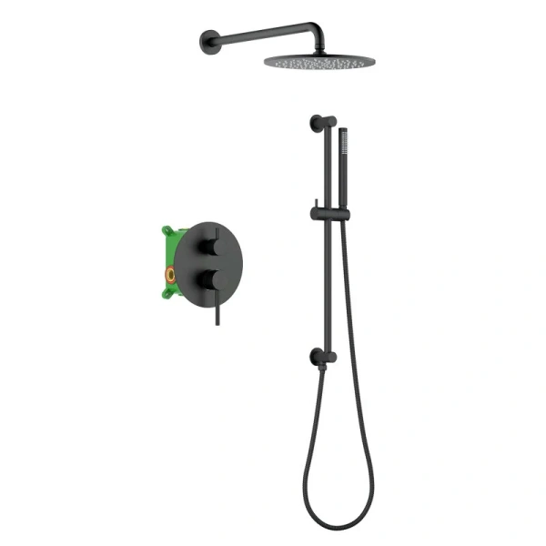 Душевой комплект Timo Saona черный SX-2309/03SM (детальная фотография)