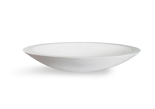 Раковина Montebianco Gondola Tre 60 см белая матовая 13043 (детальная фотография), накладные (на столешницу)