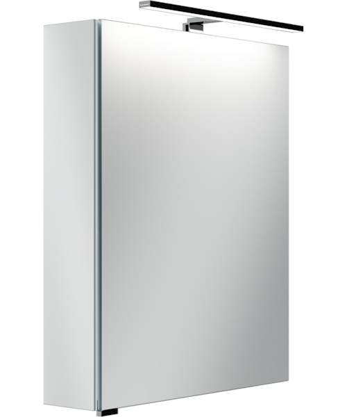 Зеркальный шкаф с подсветкой Sancos Hilton 60 см с розеткой Z600 (детальная фотография)