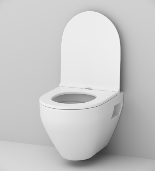 Унитаз подвесной Ap.Pm Spirit 2.0 белый C701738WH (детальная фотография), современные, hi-tech, круглые