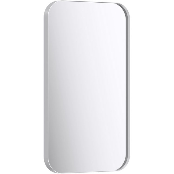 Зеркало Aqwella RM 50 см в металлической раме белое RM0205W (детальная фотография)