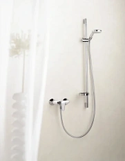 Душевой гарнитур Hansgrohe Croma 100 с мыльницей