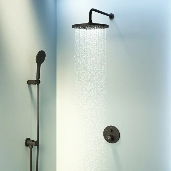 Душевой комплект Am.Pm X-Joy черный FP85A1RH22 (детальная фотография), черные