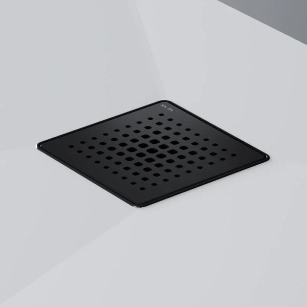 Душевой трап Am.Pm PrimeFlow 10 см черный матовый W02BD-P11-010-01BM (детальная фотография), стандартные