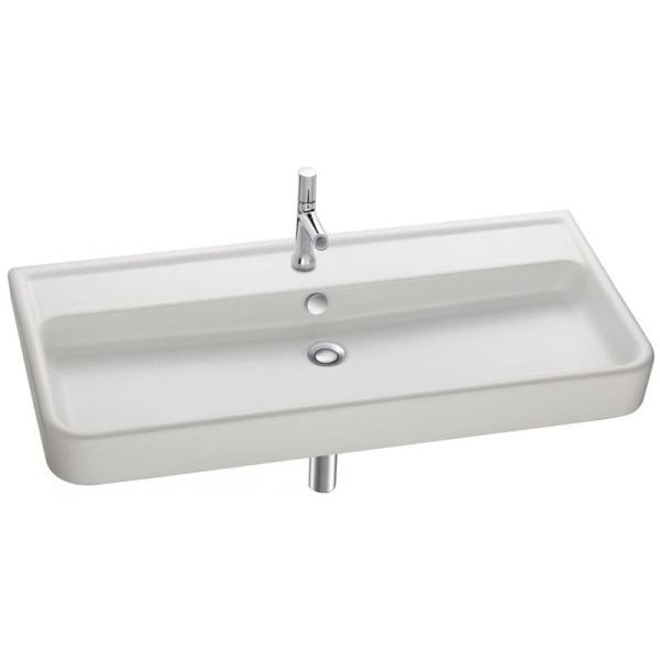 Раковина подвесная, цвет белый, Jacob Delafon REPLAY 100 (детальная фотография)