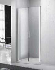 Душевая дверь в нишу Belbagno Sela 105 см стекло прозрачное