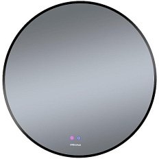 Зеркало с подсветкой Grossman Cosmo 80 см черное