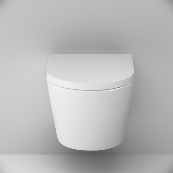 Унитаз подвесной Am.Pm Sense безободковый C741701SC (детальная фотография), белые
