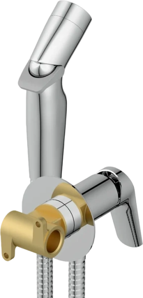 Гигиенический душ со смесителем Cersanit Flavis хром 64104 (детальная фотография), хром index_1