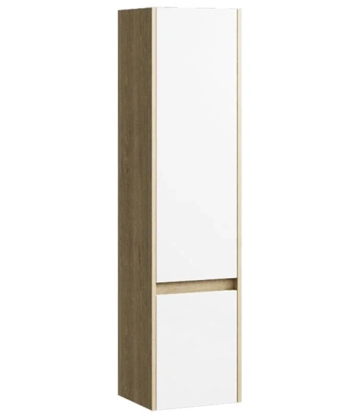 Шкаф-пенал подвесной Aqwella Сити 35 см дуб балтийский SIT0535DB (детальная фотография)