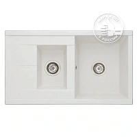 Мойка для кухни Акватон Делия 87 см жемчуг