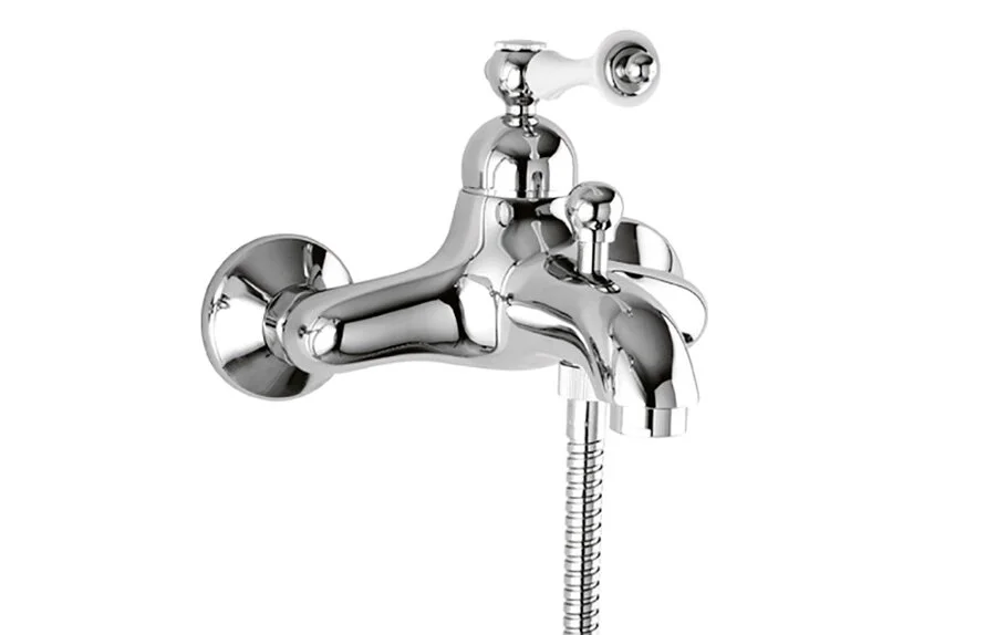 Смеситель для ванны Cezares Margot-PBVM на борт, с ручным душем (детальная фотография)