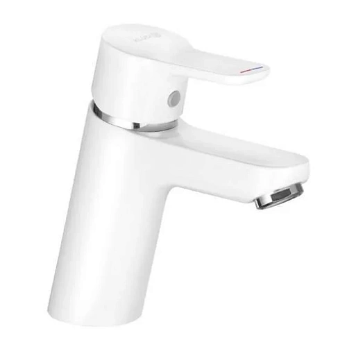 Смеситель для раковины Kludi Pure&Easy белый - фото 2