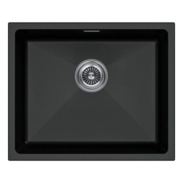 Мойка для кухни Paulmark Lumi 55 см черный LU55-BL (детальная фотография)