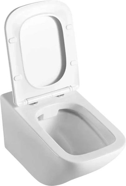 Унитаз подвесной Vincea Neo белый VT1-22 (детальная фотография), без бачка, со скрытым бачком