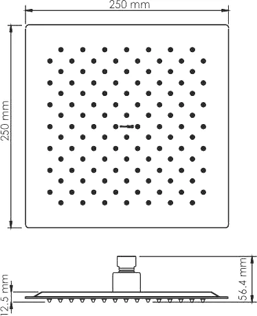 Душевой комплект WasserKRAFT Glan черный A66181 (детальная фотография), душевые комплекты, наборы index_2