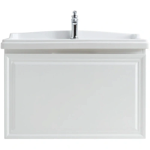 Тумба под раковину подвесная Cezares Giubileo 80 см bianco lucido - фото 1