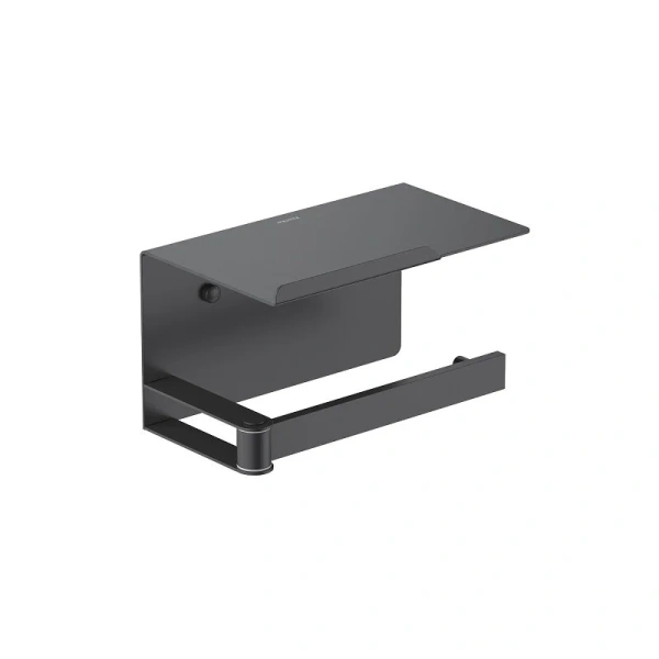 Бумагодержатель Акватек Либра черный матовый AQ4929MB (детальная фотография)