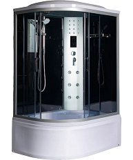 Душевая кабина River Dunay XL 120x90 см правосторонняя, стекло тонированное