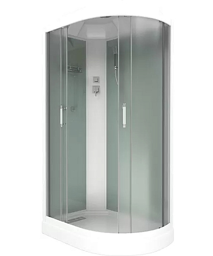 Душевая кабина Bas Кариба 120, цвет белый - фото 1