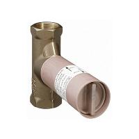 Скрытая часть запорного вентиля Hansgrohe керамическая