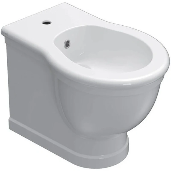 Биде напольное Globo Paestum 1 отверстие под смеситель PA026.BI (детальная фотография)