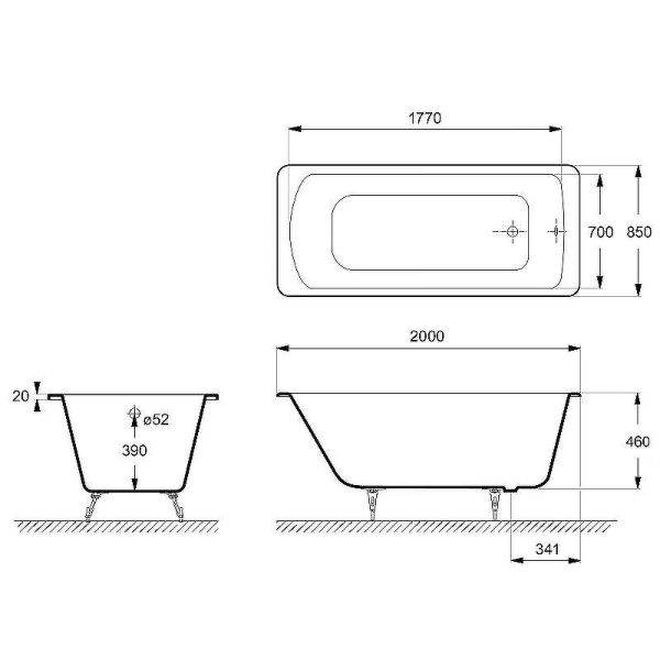 Схема (детальная фотография), чугунные