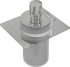 Дозатор для мыла Boheme Space хром