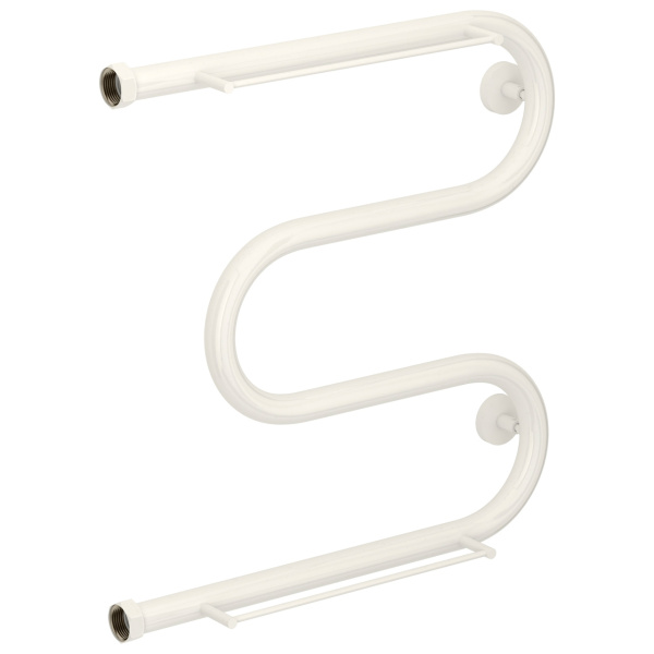 Полотенцесушитель водяной Сунержа М-образный 50x50 см белый 12-4008-5050 (детальная фотография)