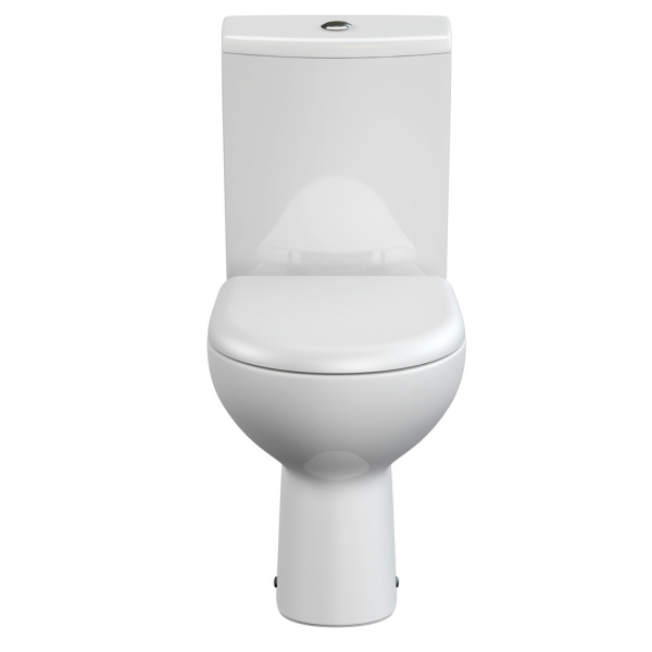 Унитаз компакт Cersanit Nature с крышкой дюропласт S-KO-NTR011-3/5-COn-DL-w (детальная фотография), напольные