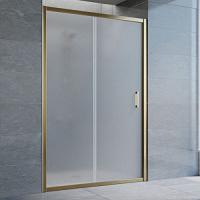 Душевая дверь профиль бронза стекло сатин Vegas-glass