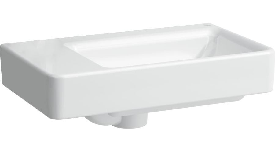 Раковина Laufen Pro S 48 см левая, без отверстия для смесителя 8.1595.5.000.109.1 (детальная фотография)