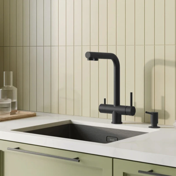 Смеситель для питьевой воды IDDIS Umbra черный UMBBLPFi05 (детальная фотография), черные