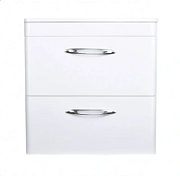 Тумба под раковину подвесная Style Line Каре 60 см белая