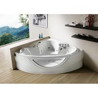 Ванна акриловая Gemy 155x155 см с гидромассажем