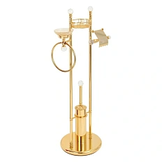 Стойка для ванной Migliore Cristalia золото