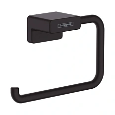 Держатель туалетной бумаги Hansgrohe AddStoris матовый черный