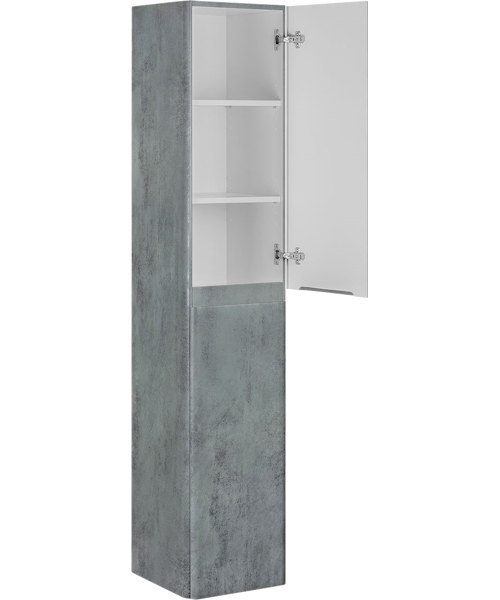 Шкаф-пенал подвесной Vincea Vico 35 см Beton VSC-2V170BT (детальная фотография), 35 см