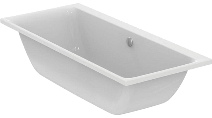 Ванна акриловая Ideal Standard Connect Air 180х80 см прямоугольная E106701 (детальная фотография)