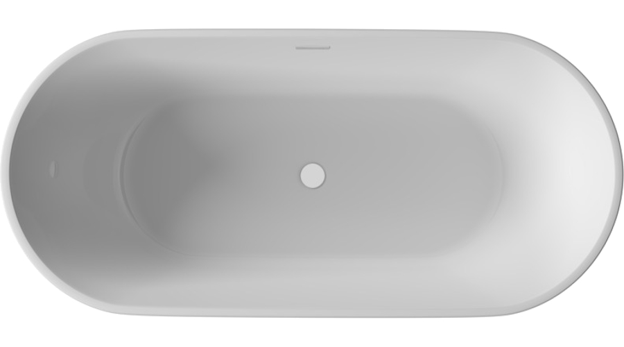 Ванна акриловая Sancos Mimi 170x80 см отдельностоящая FB01 (детальная фотография), современныe, hi-tech