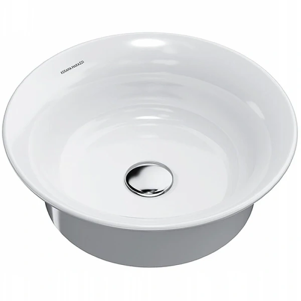 Раковина Kerama Marazzi Canaletto 40 см белая CN.wb.40 (детальная фотография), керамические