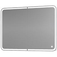 Зеркальный шкаф с подсветкой Grossman Адель 100 см белый