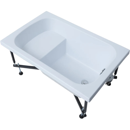 Ванна акриловая Aquanet Seed 110х70 см с сиденьем 246173 (детальная фотография), белые